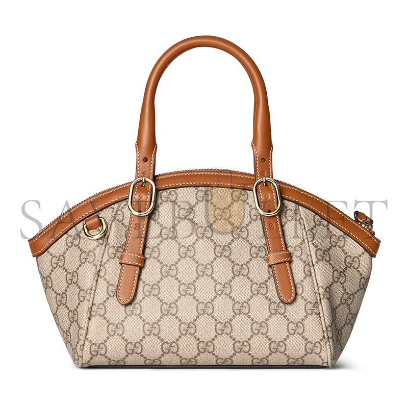 GUCCI GG EMBLEM SMALL TOP HANDLE BAG ‎839005 (31*17*12cm)